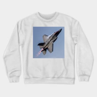 F-35A Afterburner and Vapor 2 at Dusk Crewneck Sweatshirt